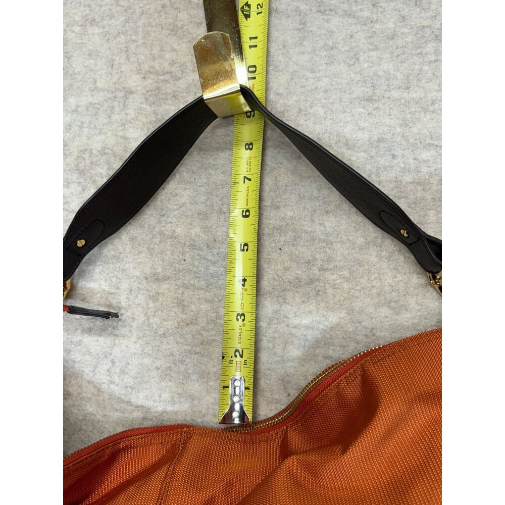 JEAN-PIERRE KLIFA for Anteprima-Nueva Shoulder Bag Nylon Orange Tassel Lined Hob - Picture 9 of 16